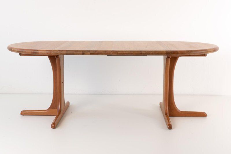 Extendable Table In Teak From Dyrlund, 1970 photo vintage