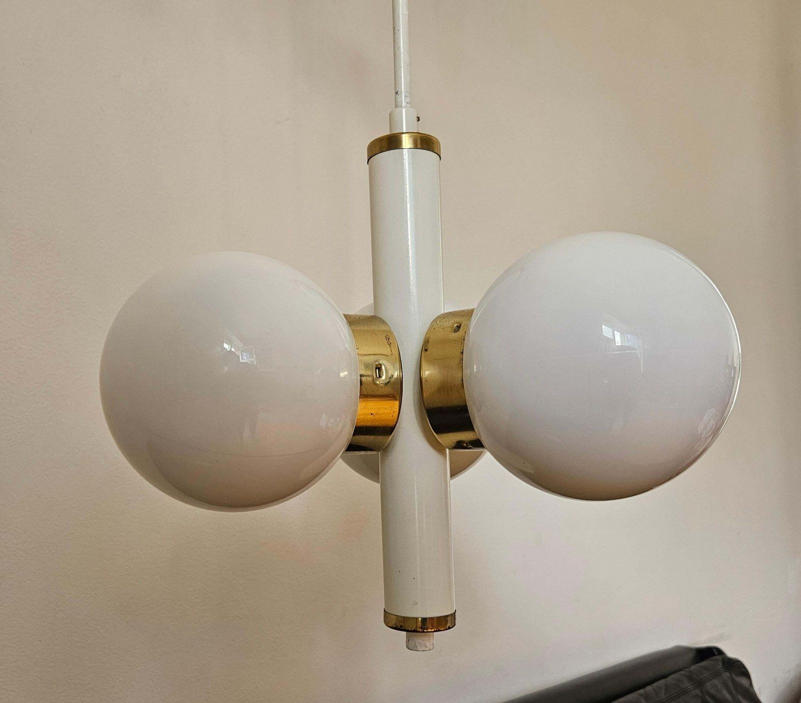 Rare lustre Sputnik Space Age mid-century, Italie, années 1970 photo furniture