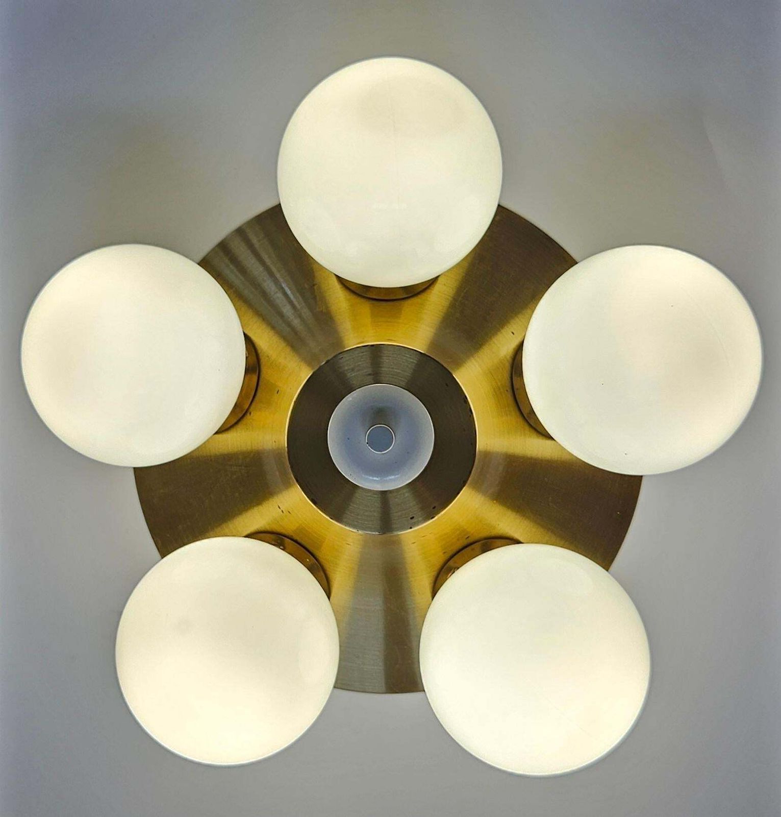 Rare plafonnier Sputnik mid-century, Space Age, années 1970 photo buy