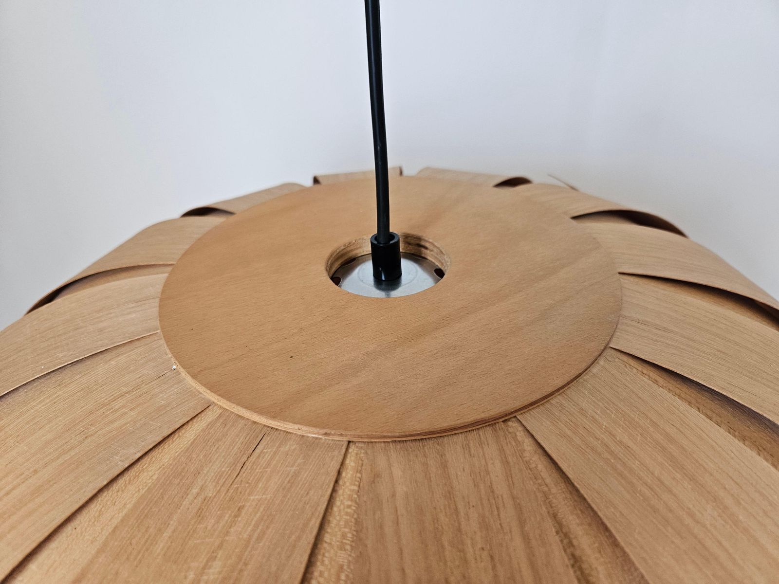 Grote fineren zeldzame mid-century hanglamp, Denemarken, jaren 1960 photo furniture