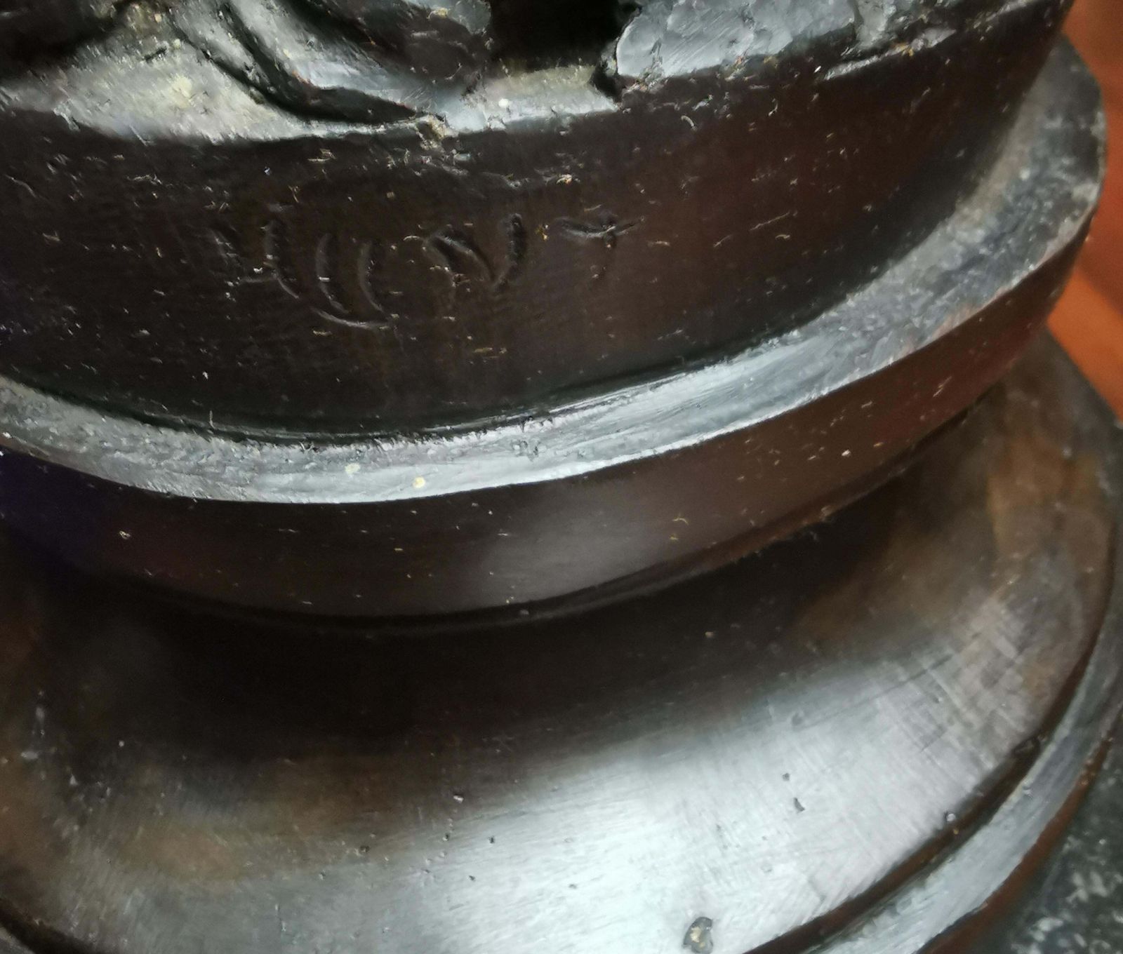 Groot Art Nouveau bronzen beeld van Venus rijzend uit een schelp, toegeschreven aan James Hunt photo buy
