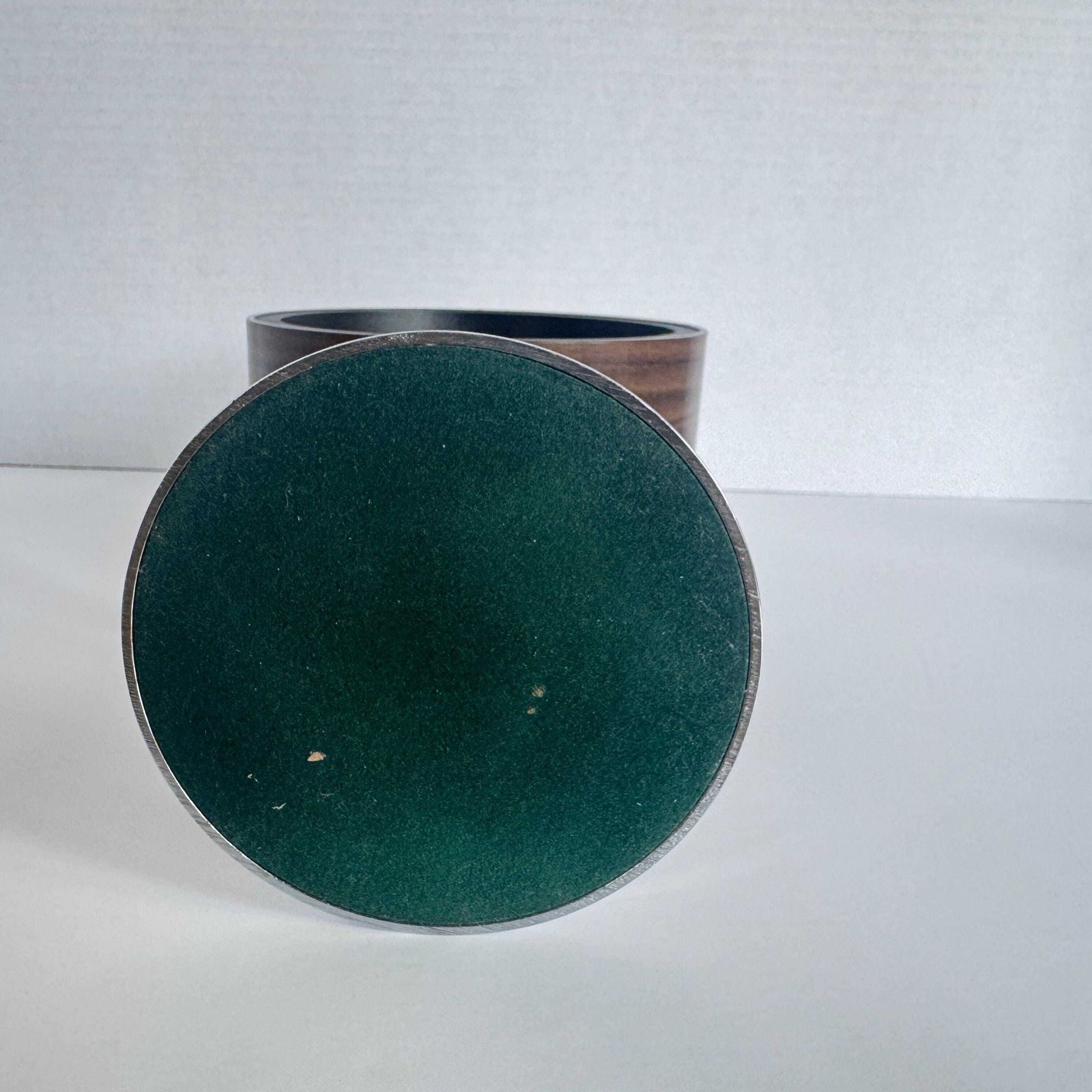 1970s Coral Space Age Tulip Pedestal Clock Mid Century Modern Japanese Alarm Clock photo 135.0