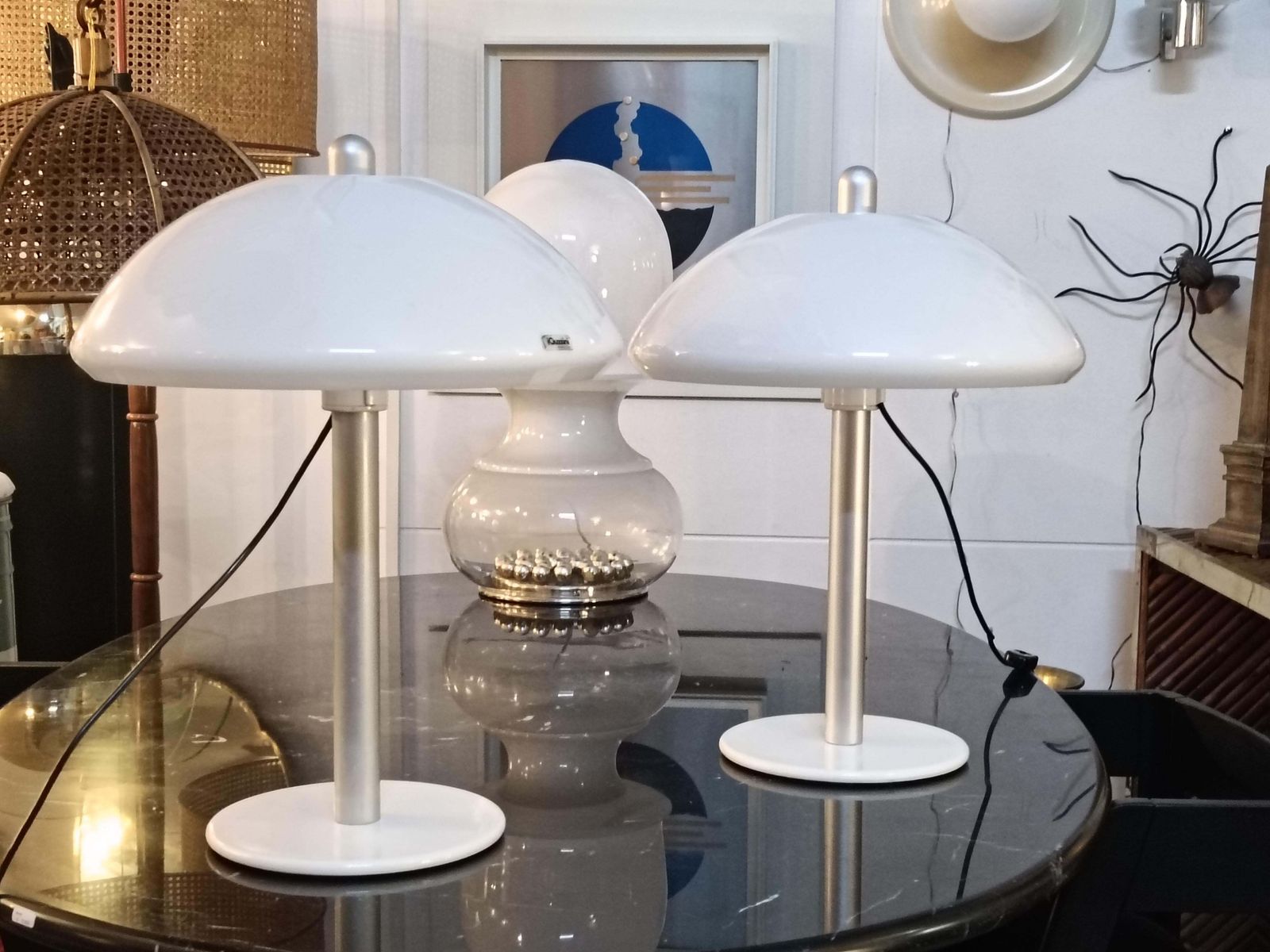 Iguzzini Pair Of Adjustable Height Table Lamps, Italy 1970s photo 1039.0