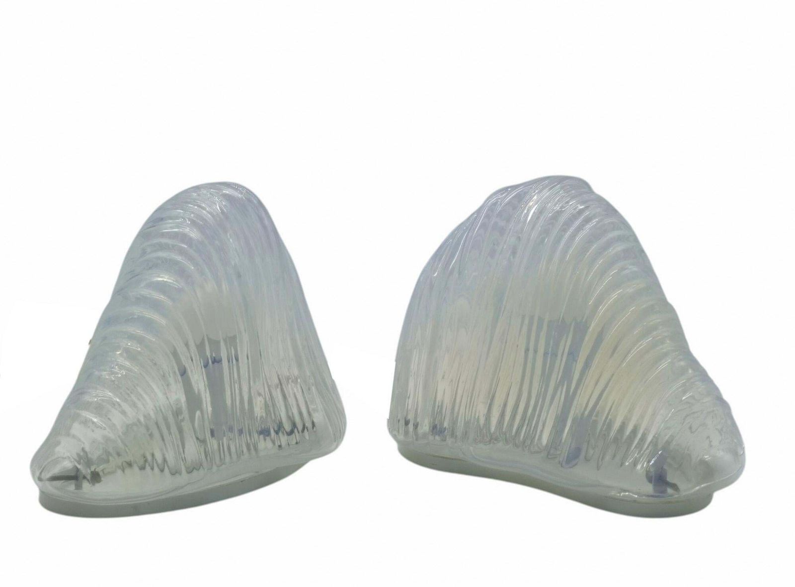 Carlo Nason For Mazzega Pair Of Table Lamps "Lt301 Iceberg" Italy 1970s photo furniture