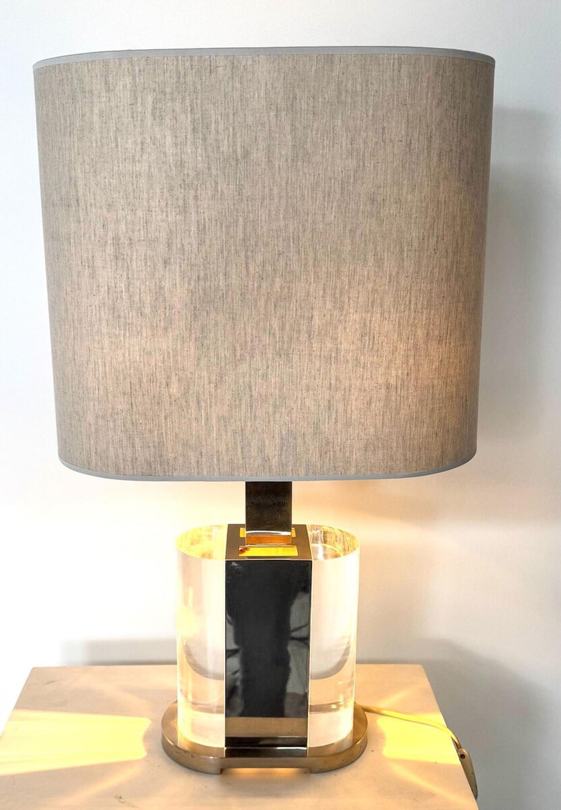 Table Lamp Bauletto By Gabriela Crespi, Italy, 1973   Signed photo buy