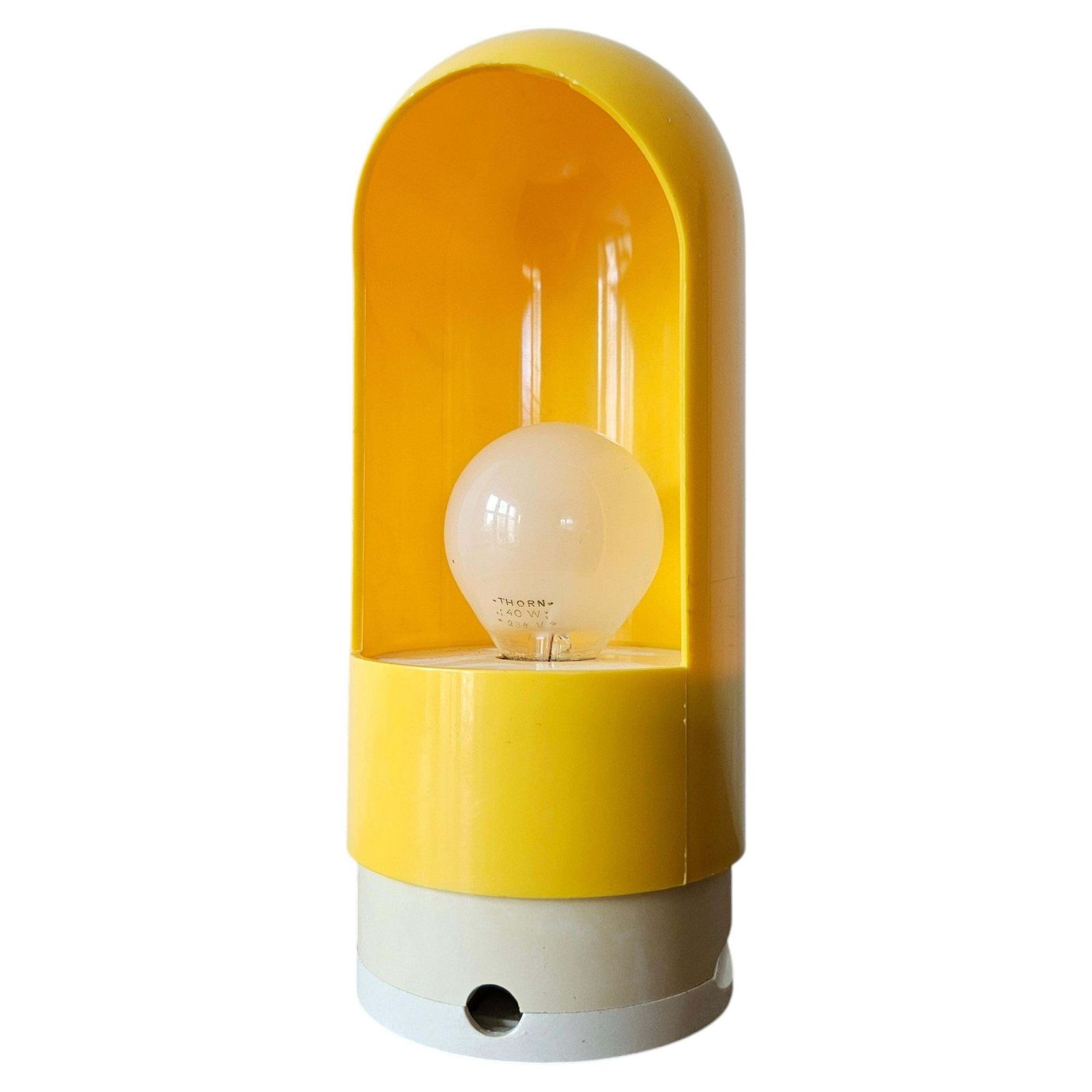 Zeldzame mid-century Space Age tafel- of wandlamp 'Astronaut', Italië, jaren 1970.
