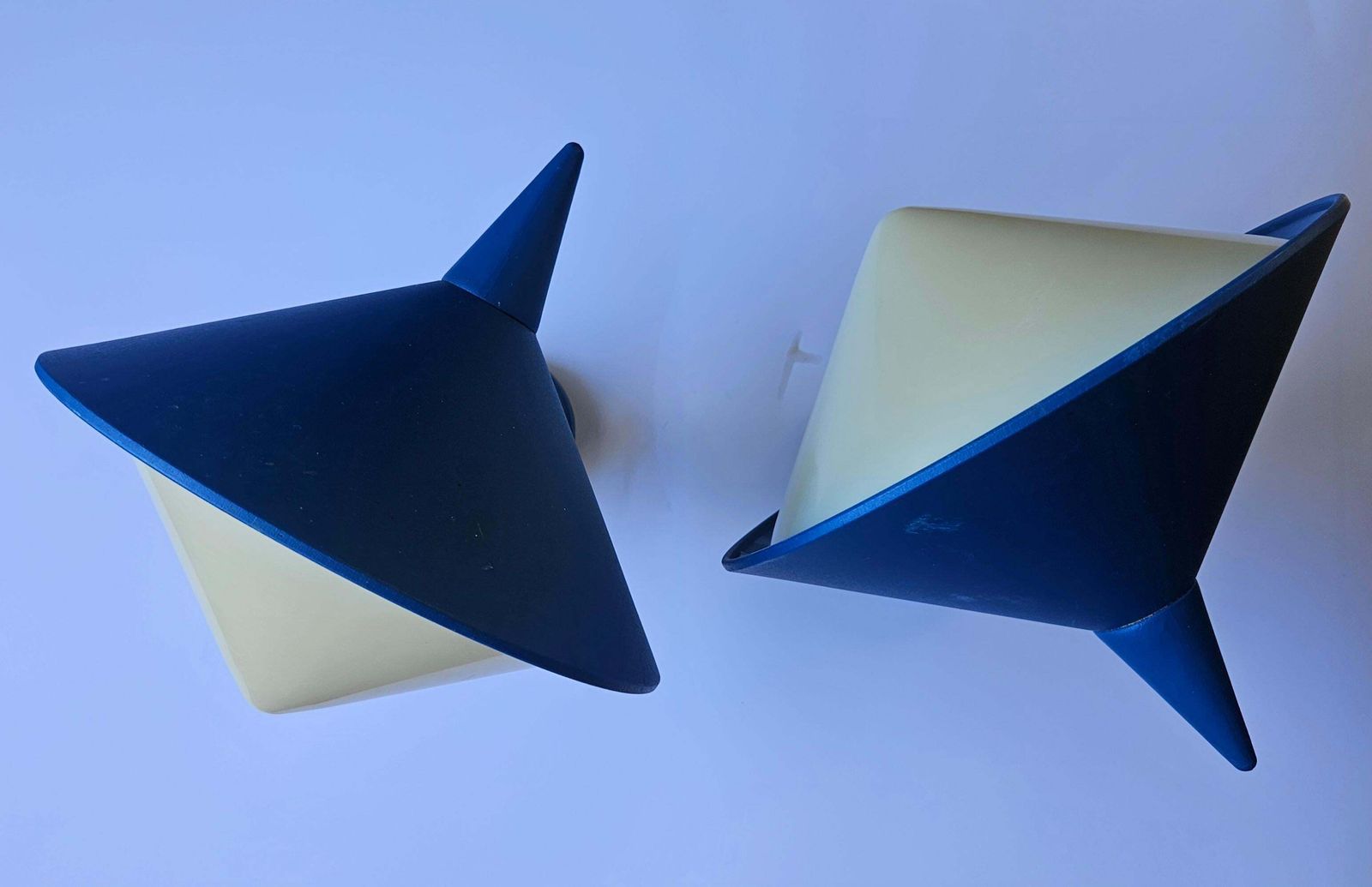 Pair Of Midcentury Wall Lamps In Style Of Svea Winkler, Italy, 1970s photo buy