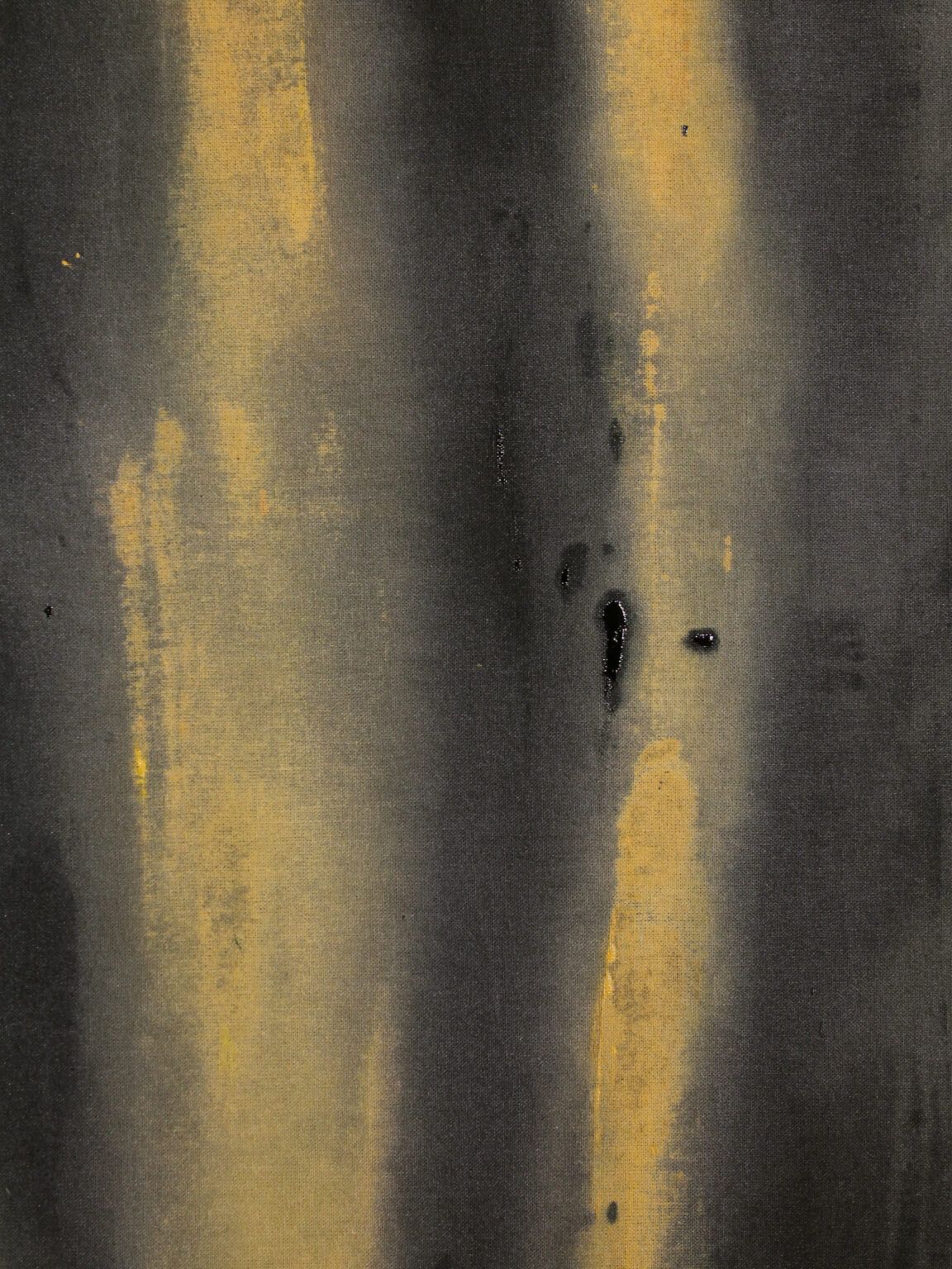 Vertical Organic Lines In Green And Yellow By Karina Savonenko, 80x120cm, Latvia, 2026 photo for sale