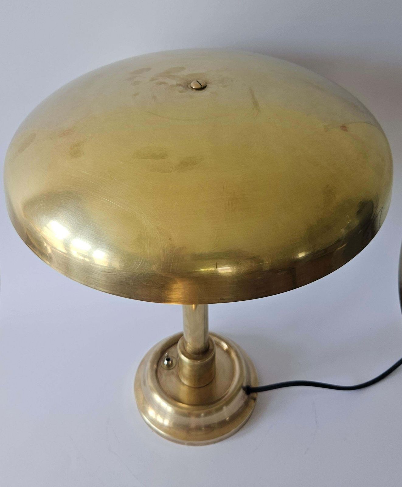 Grote Bauhaus-functionalisme art deco tafellamp, Franta Anyz, jaren 1930 photo 1155.0