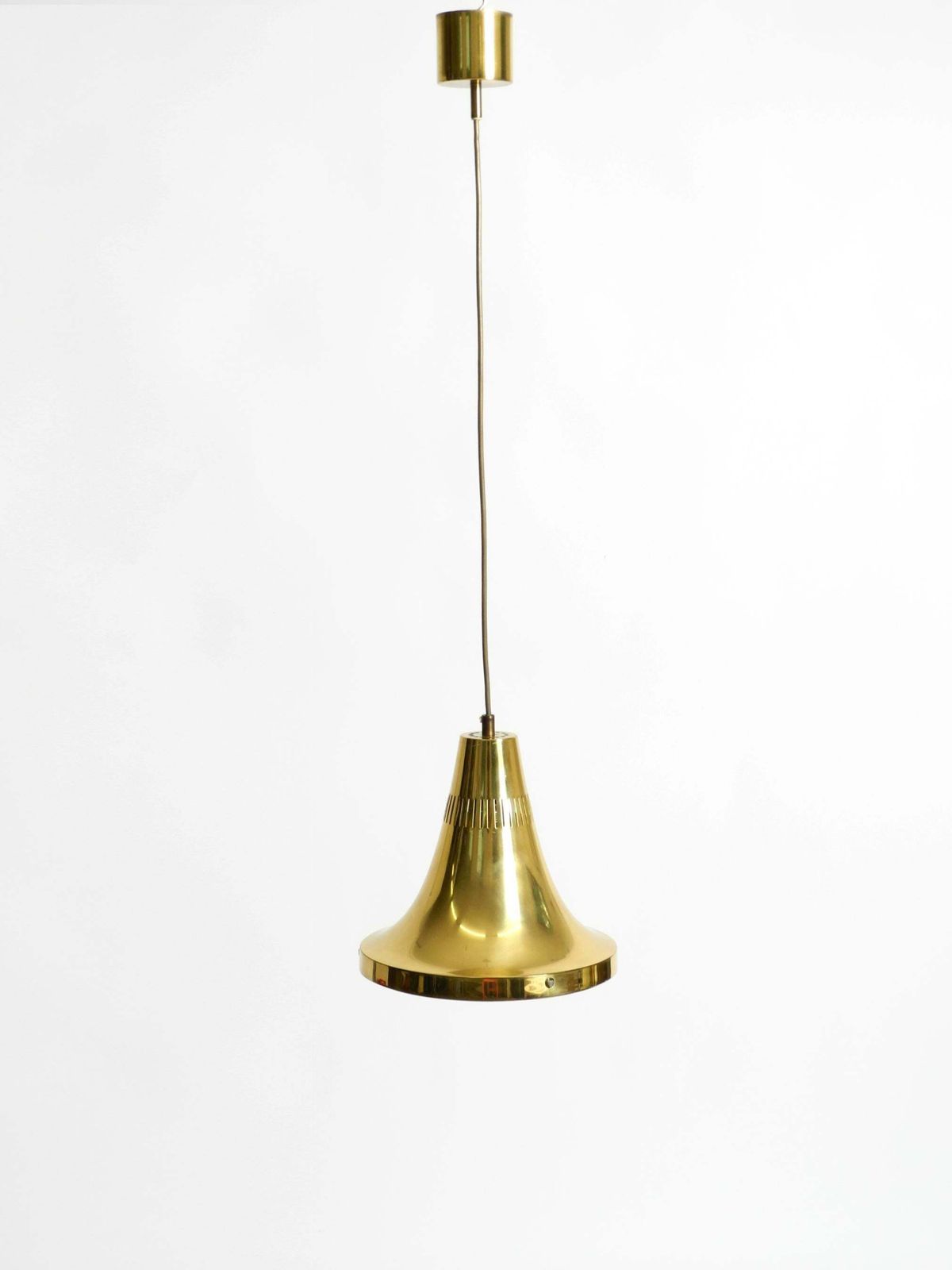 Hans Agne Jakobsson messing hanglamp, model T 598, Markaryd, Zweden, jaren 1960 photo furniture
