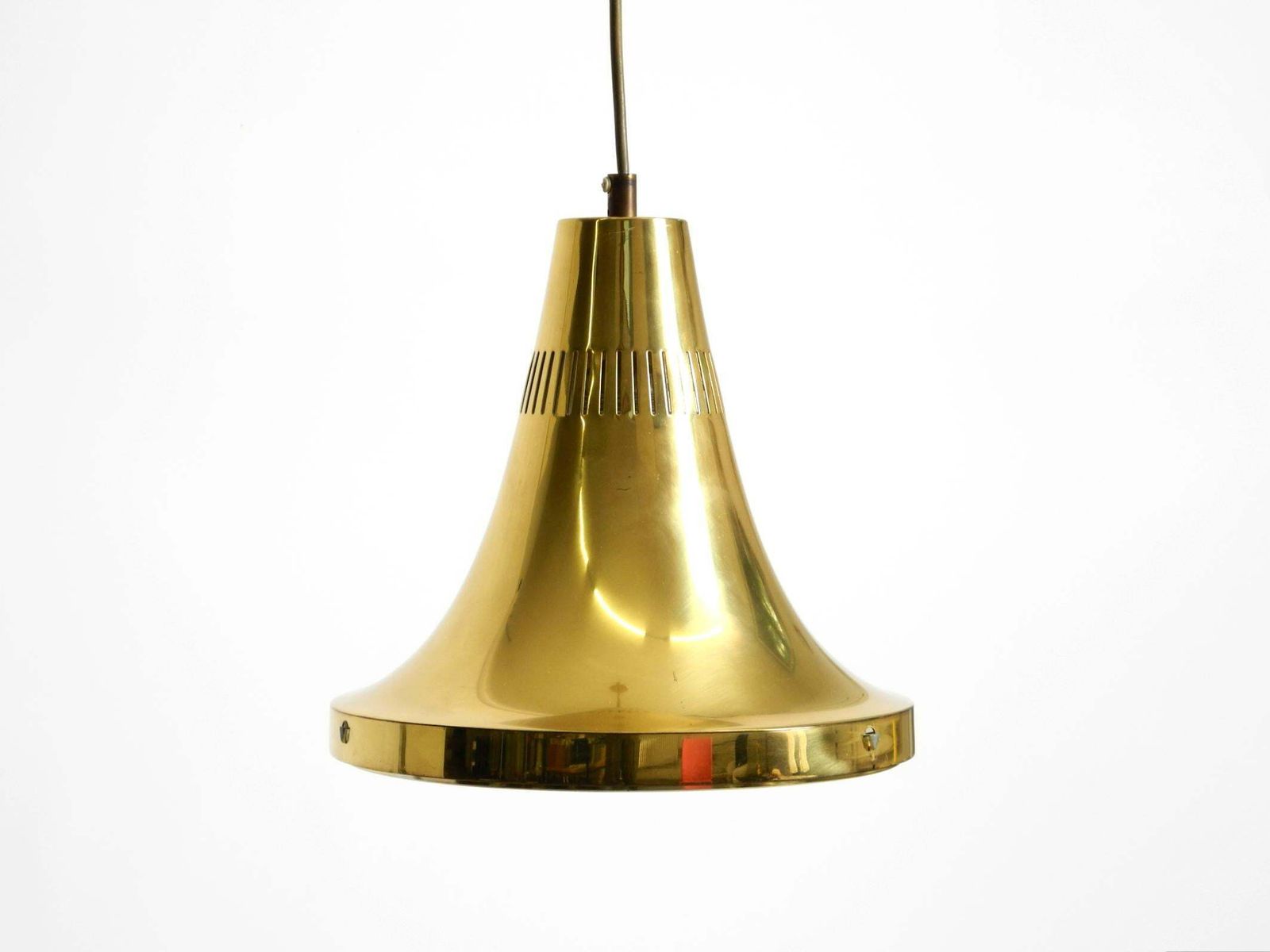 Hans Agne Jakobsson messing hanglamp, model T 598, Markaryd, Zweden, jaren 1960 photo 1156.0