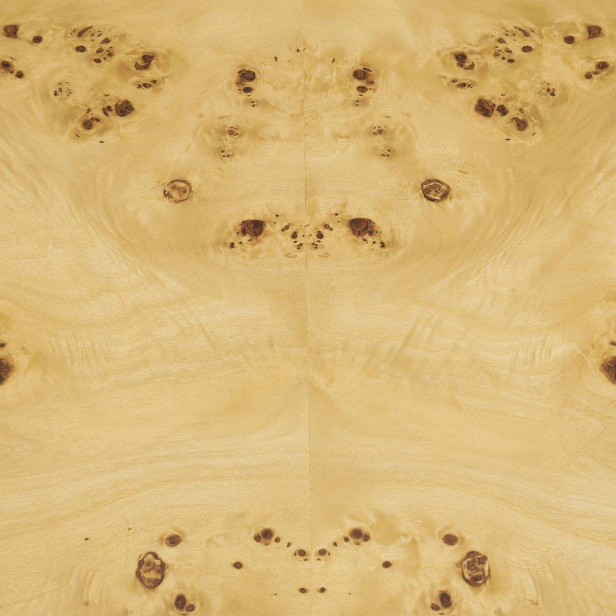 Console Table In Wood Burl Veneer, Contemporary Style photo Furniture