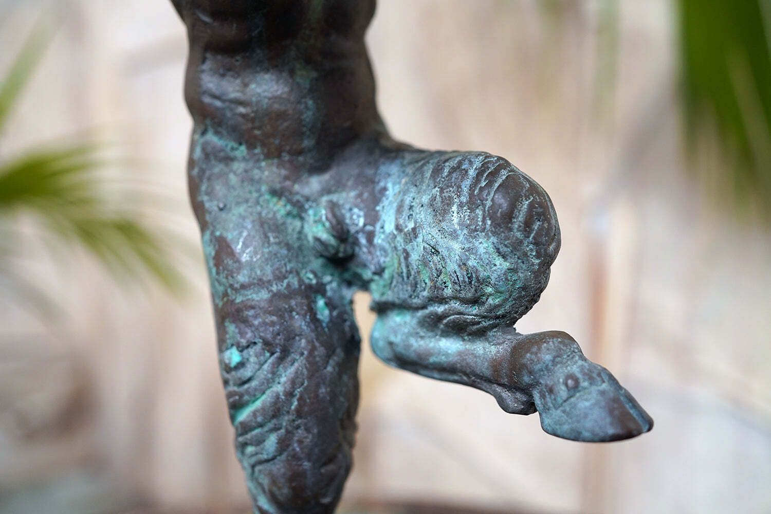 photo for sale An Early 20thc Bronze Figure Of A Dancing Satyr Or Pan C.1900 20