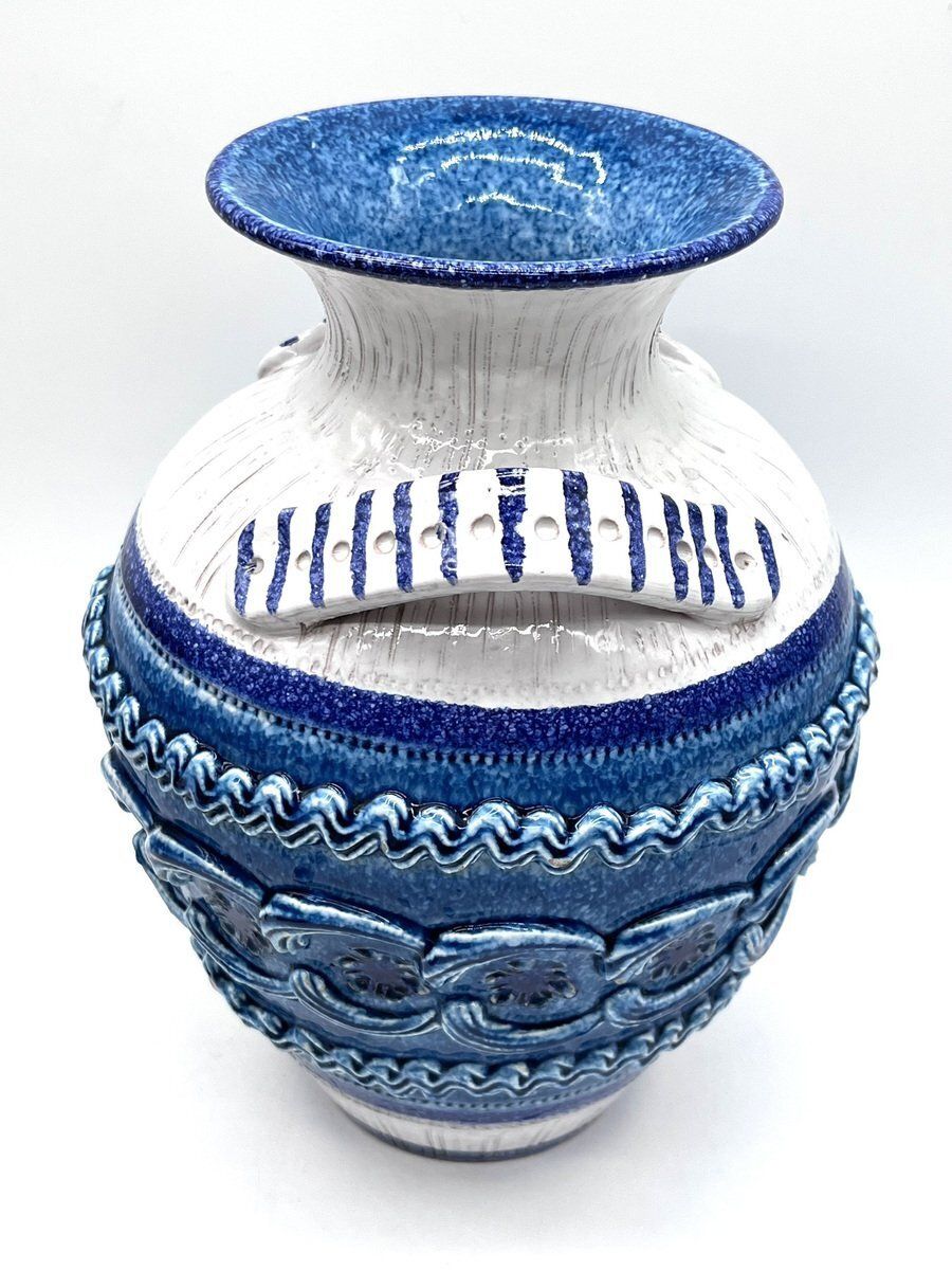 Vintage Amphoren Vase From Bitossi, 1960s photo vinterior