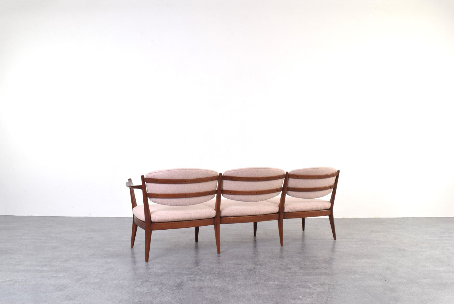 Norwegian Teak Sofa By Fredrik A. Kayser & Adolf Relling For Arnestad Bruk, 1950s photo vinterior