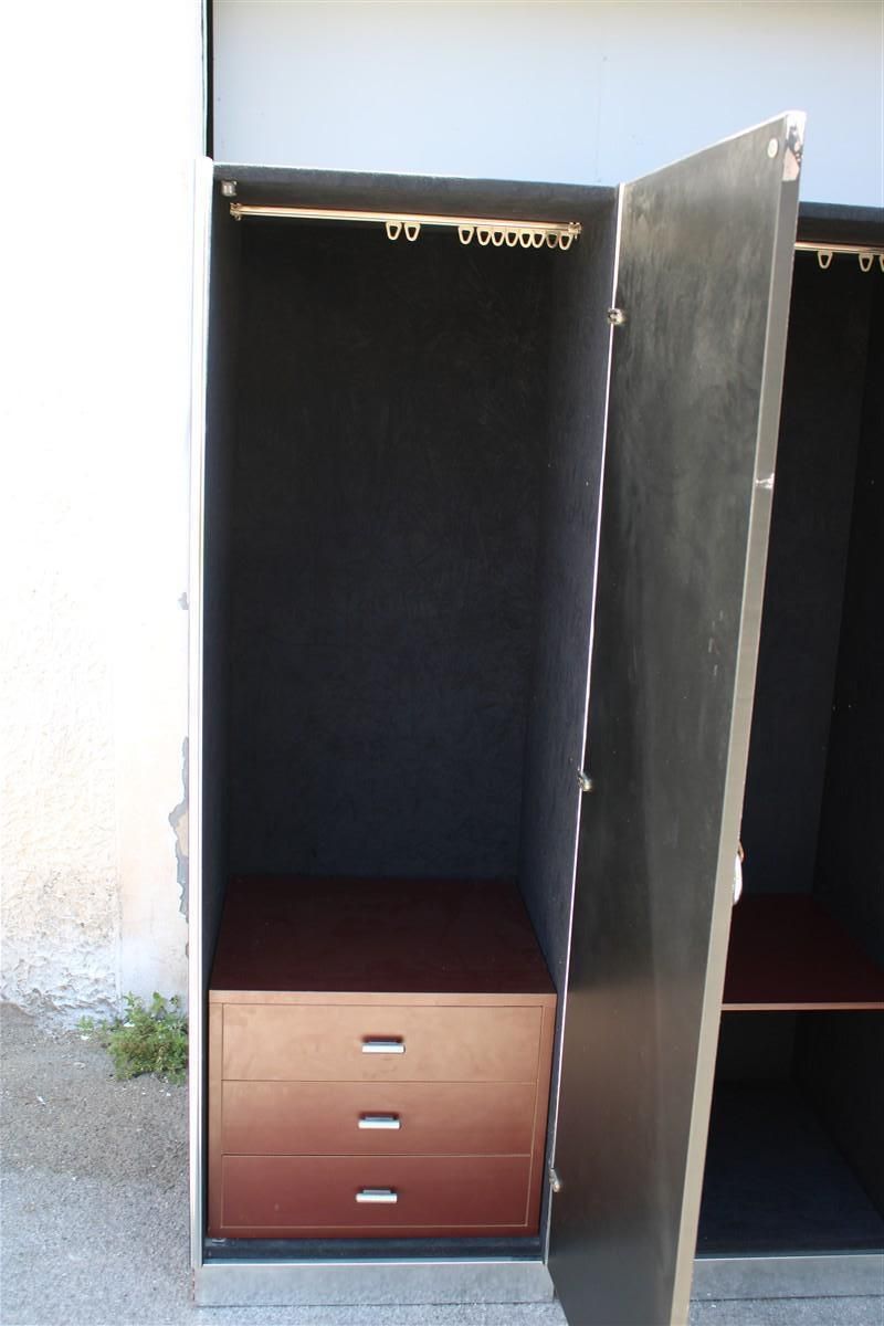Furniture Closet 5 Modules Guido Faleschini For I4 Mariani 1970 photo