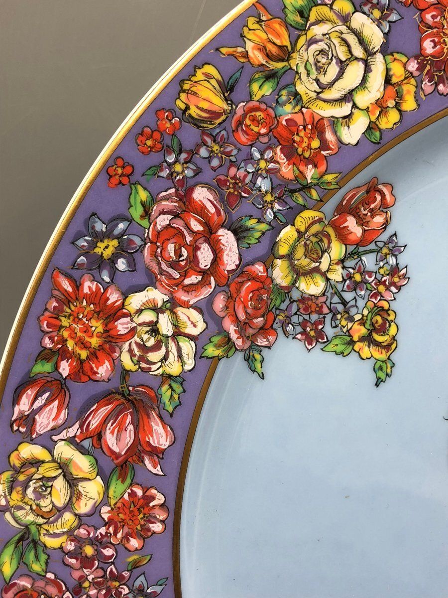 Home Decor Four Seasons Decorative Plates By Versace For Rosenthal, 1990s, Set Of 4 photo