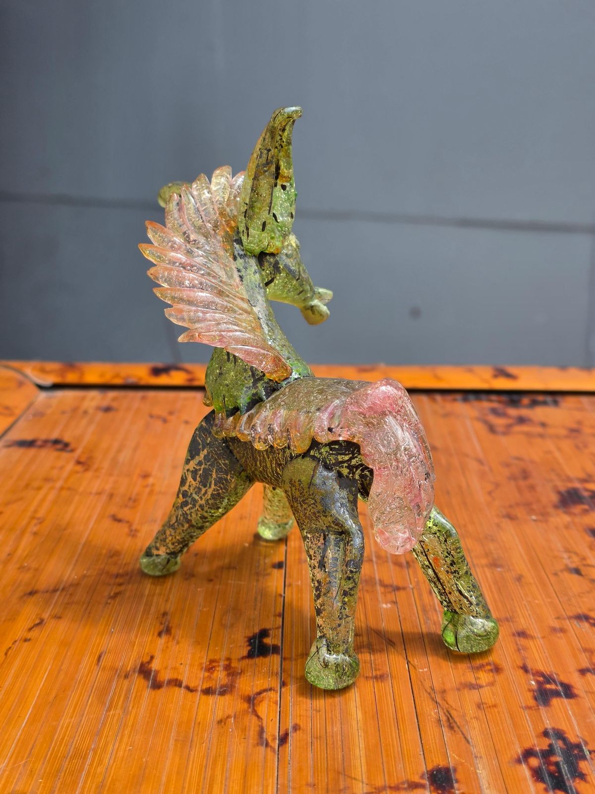 Murano Glass Sculpture Pulegoso 1930 Art Deco Donkey Martinuzzi photo 951.0