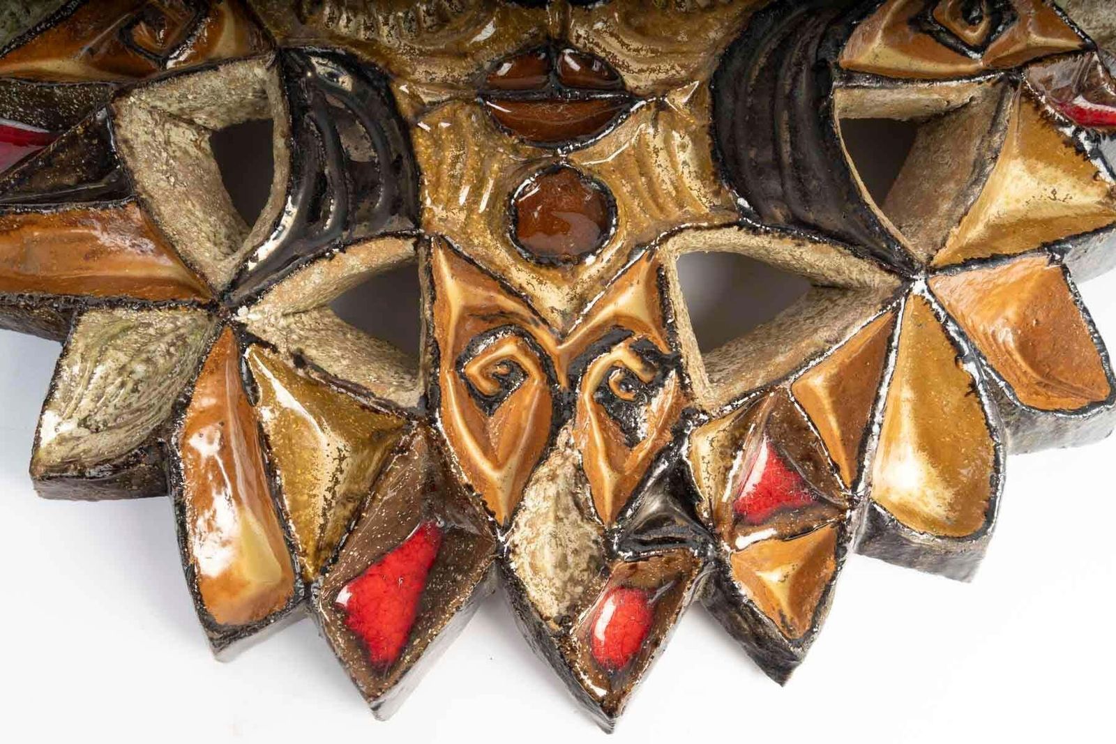 Zobel Ceramic, The Sun, 20th Century. photo for sale