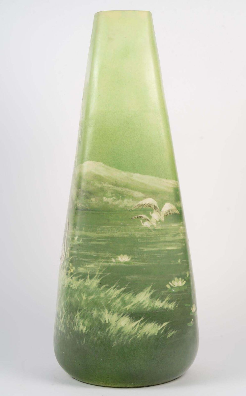 Large Earthenware Vase By Delphin Massier, Decorated By Jean Narbonne D'honoré. photo buy