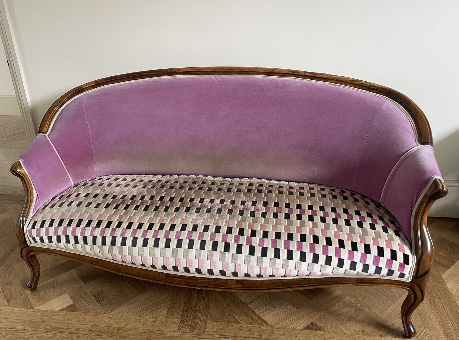 French Napoleon III Antique Sofa