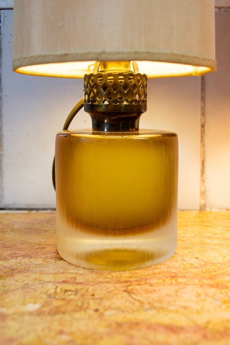 Inciso Table Lamp In Murano Glass By Paolo Venini, 1960s, Set Of 2 photo Lighting