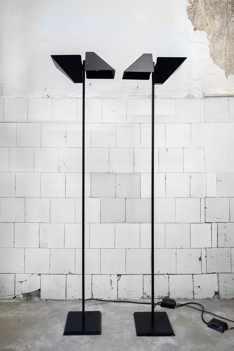 Verstelbare Contact-lampen, jaren 1980, set van 2 photo furniture