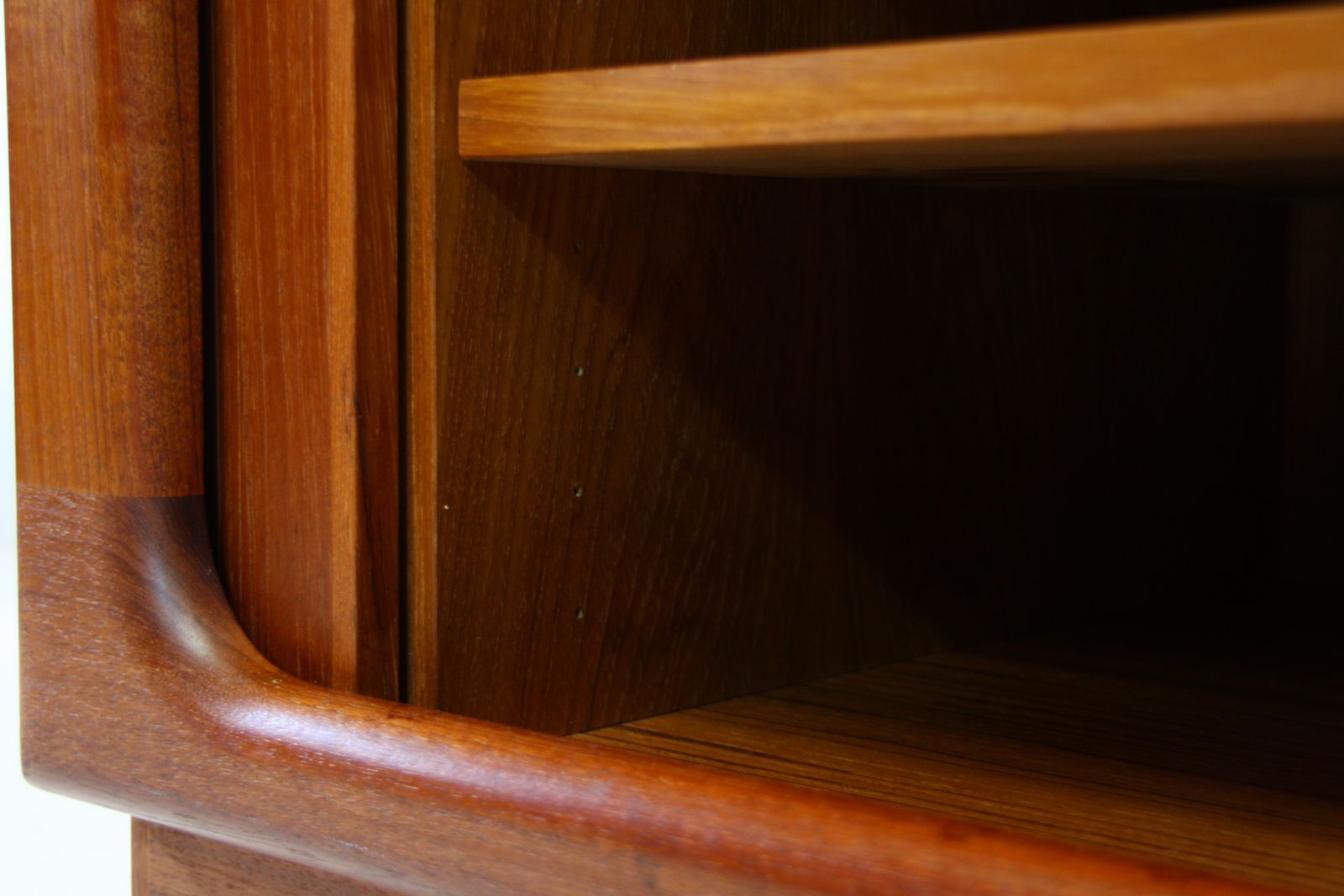 photo for sale Dyrlund Tambour Teak Sideboard   Mid Century Danish 1960s
