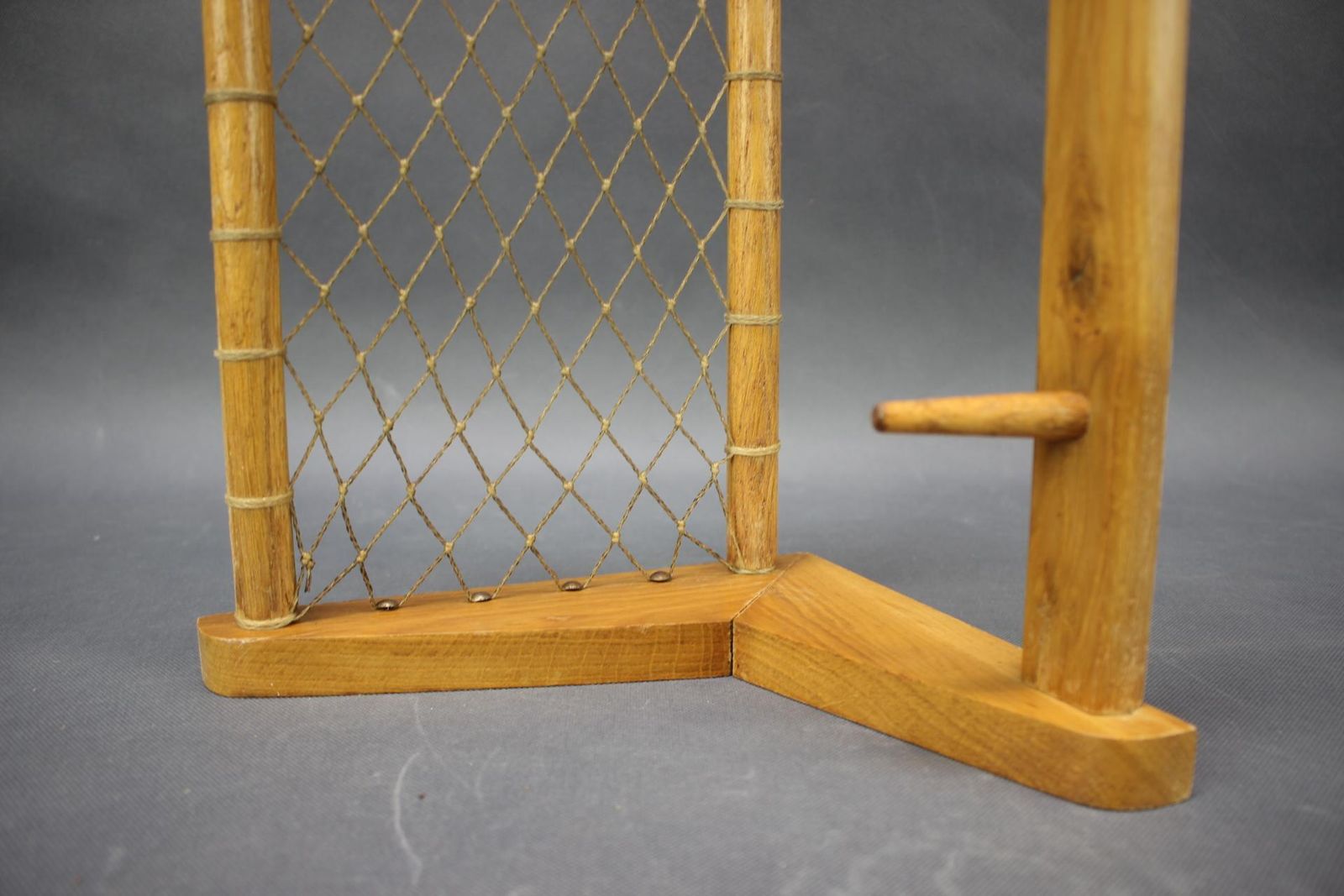 Furniture Mid Century Wall Mounted Coat Rack And Shelf, Czechoslovakia, 1950s photo