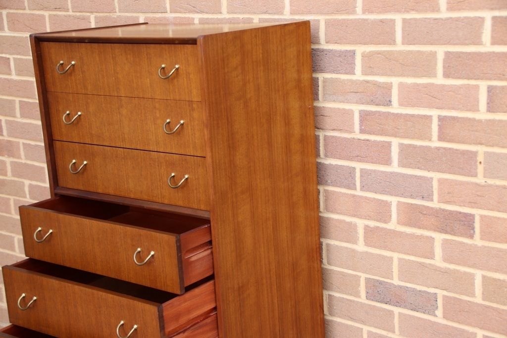 G Plan E Gomme Mid Century Teak Wood Chest Of Drawers photo buy