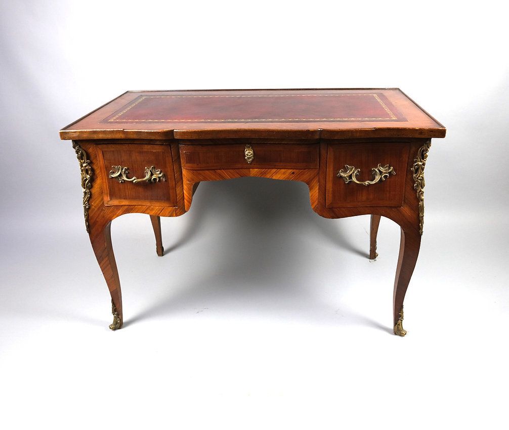 French Tulipwood Writing Desk, 1800s photo Furniture