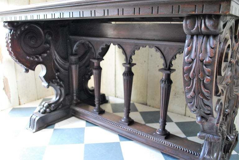 photo furniture A Superb Decorative Italian Writing Desk