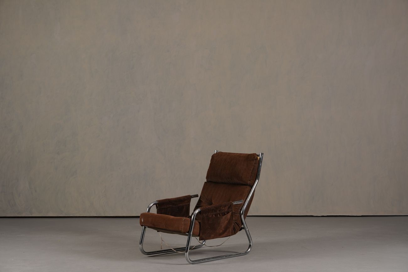 Mid Century Armchair By Gillis Lundgren Ikea Sweden 1970’s photo vintage