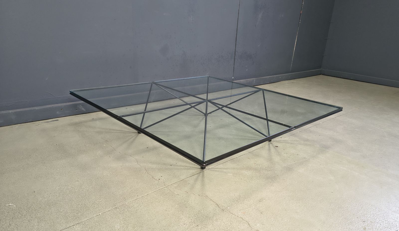 Large Minimal Alanda Coffee Table By Paolo Piva For B&B Italia, 1980s photo vintage