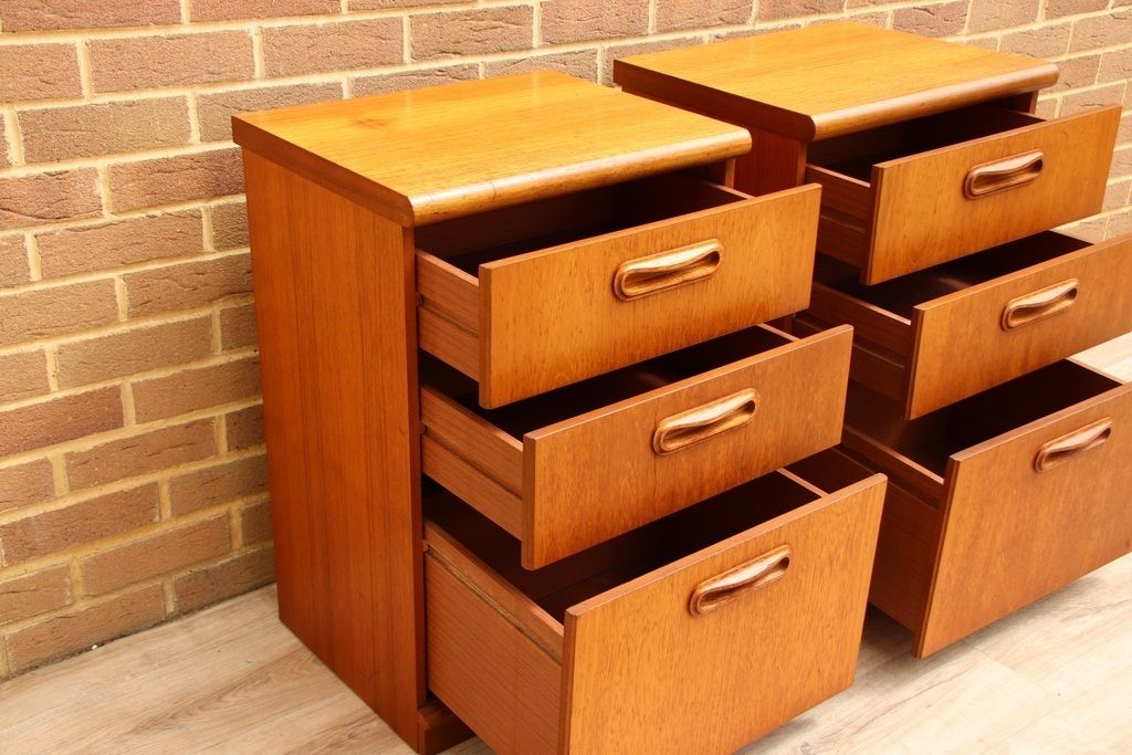 Meredew Mid Century Bedside Tables photo Furniture