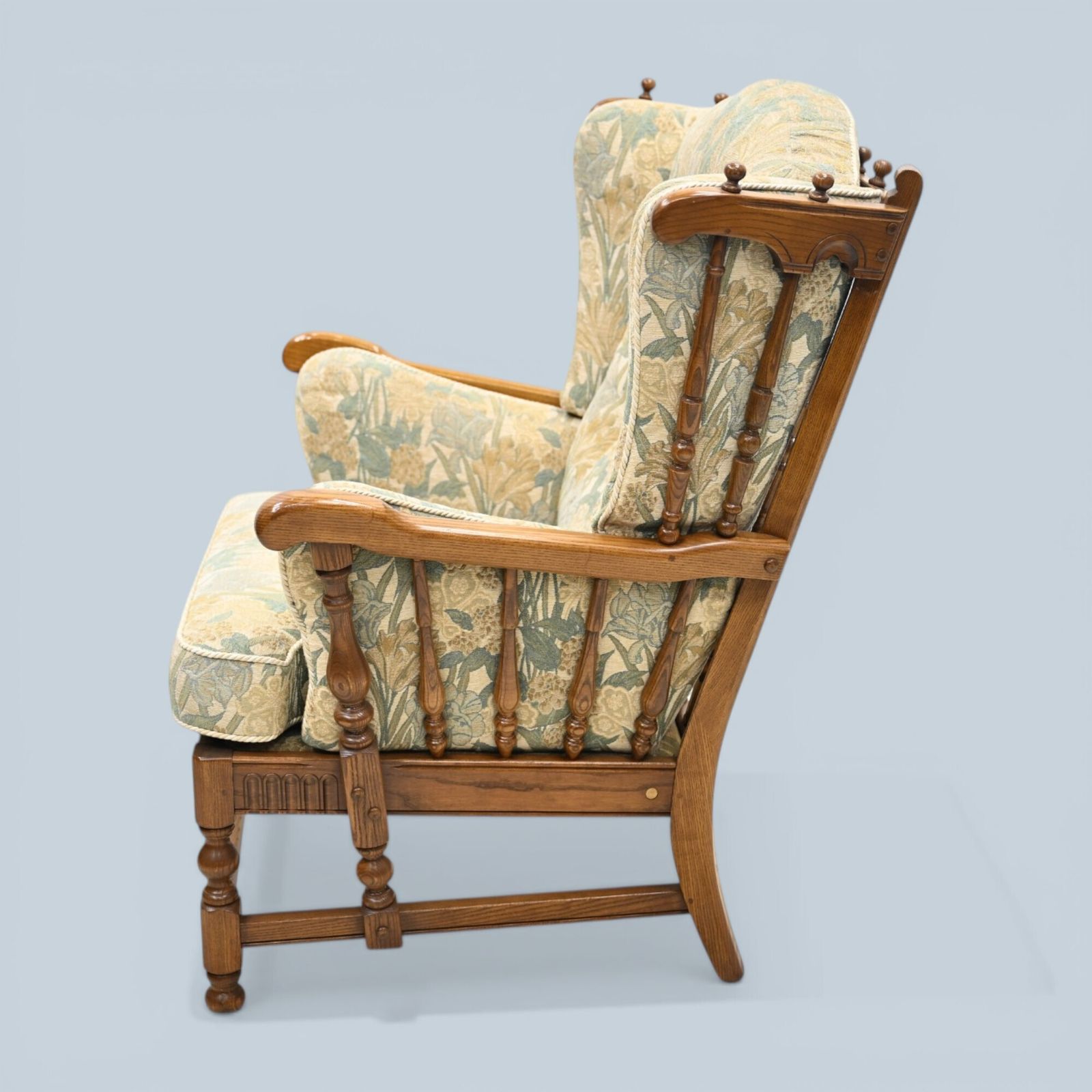 Ercol Cloister Wing Back Easy Fireside Armchair Golden Dawn *Free Delivery photo Furniture