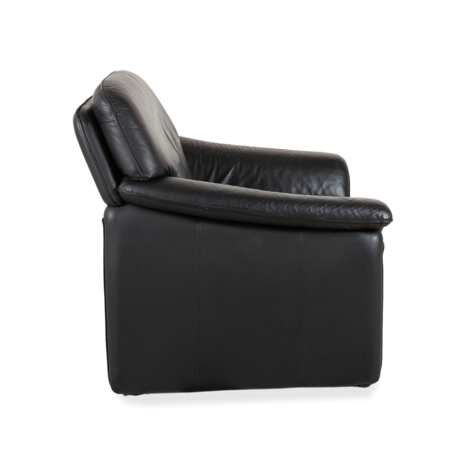 Furniture Lauuser Atlanta Armchair, Leather, Black photo