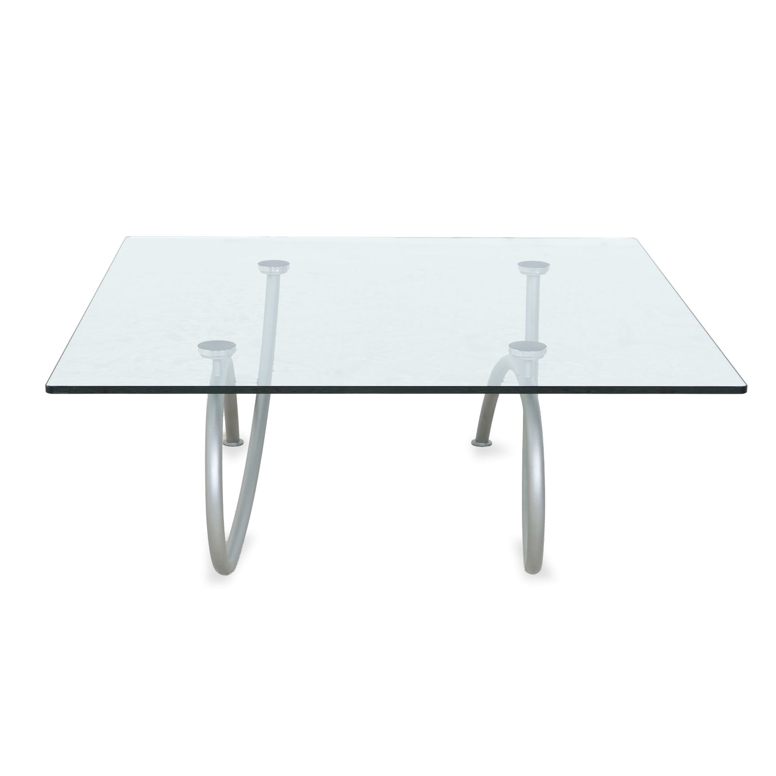 photo furniture Table basse Rolf Benz en verre, argentée