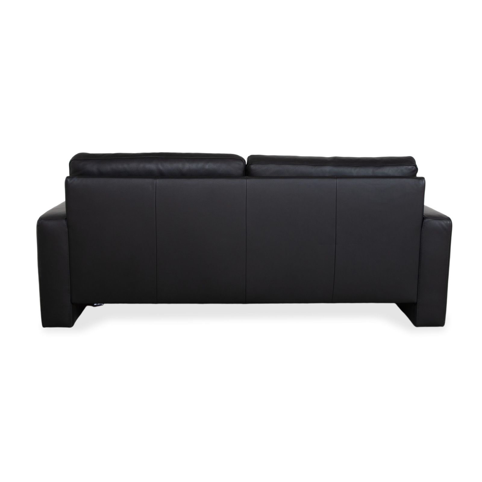 photo for sale Gepade Systema Two Seater Leather Sofa Black