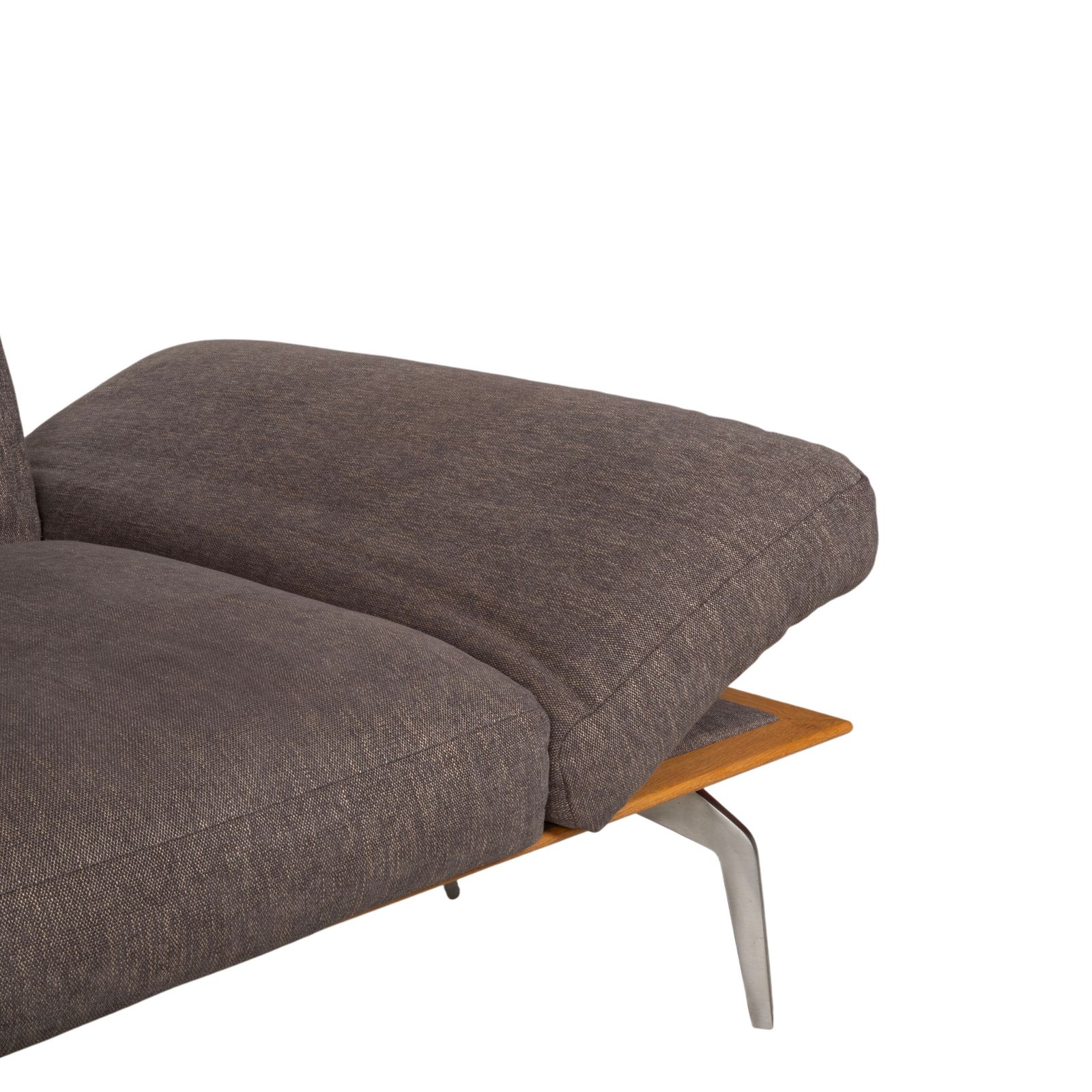 Canapé 3 places Musterring MR 495 en tissu, gris taupe brun, fonction manuelle photo buy