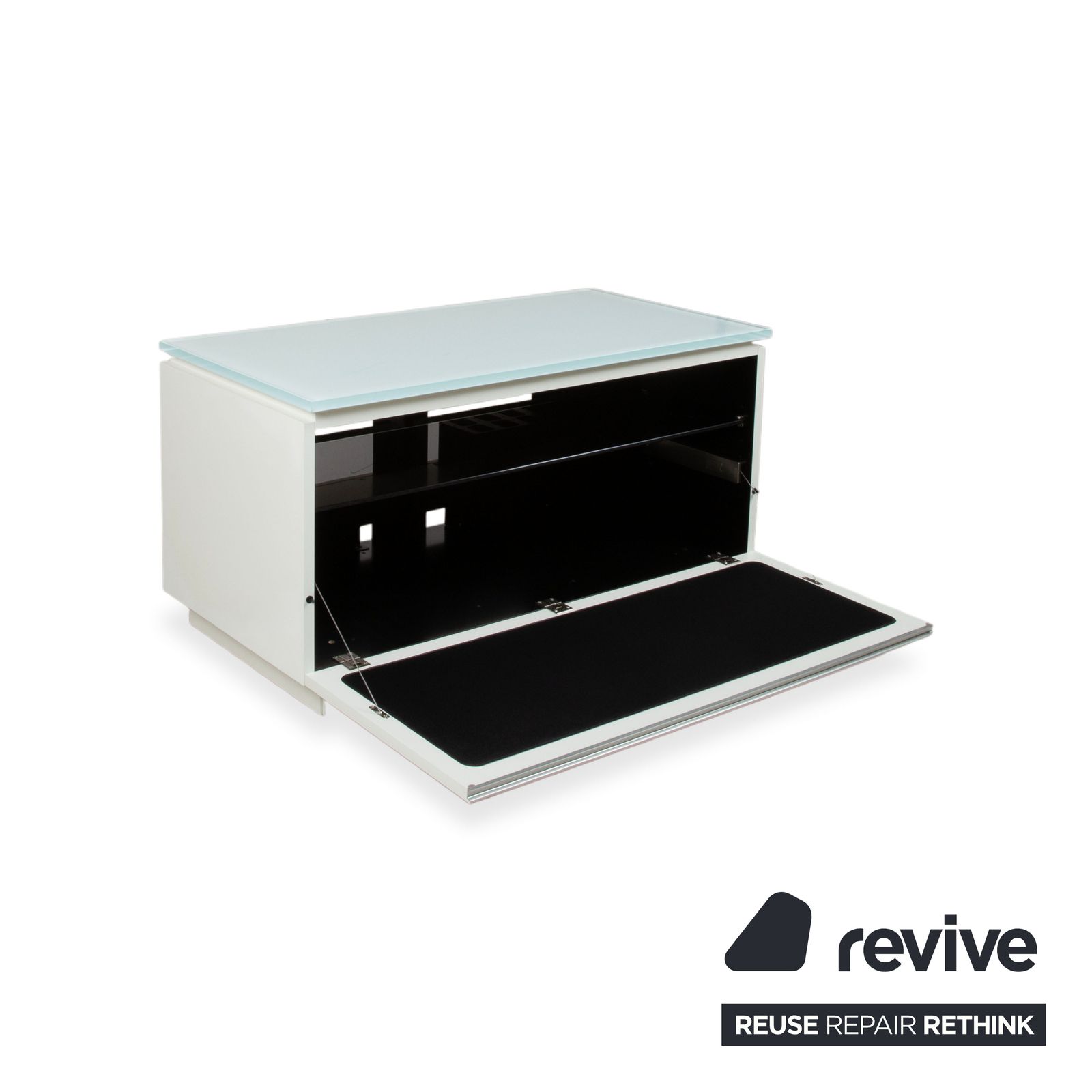 Buffet Interlübke Cube en bois blanc, meuble TV photo Mobilier