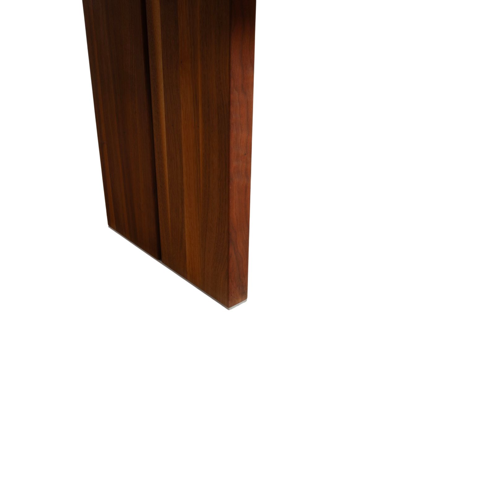 Table à manger Rolf Benz, bois et verre, noire et marron, 190 x 100 cm photo vinterior
