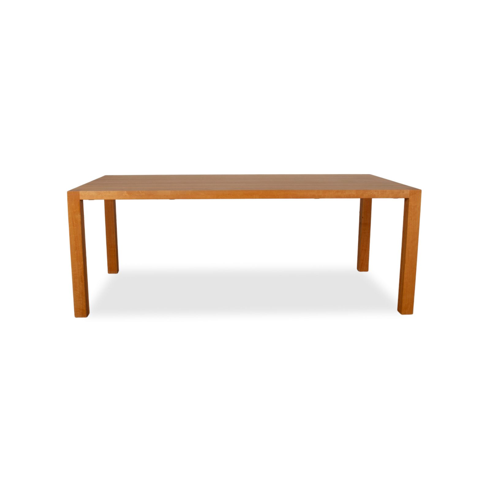 photo furniture Table à manger Team 7 Loft en aulne brun, 200 x 100 cm