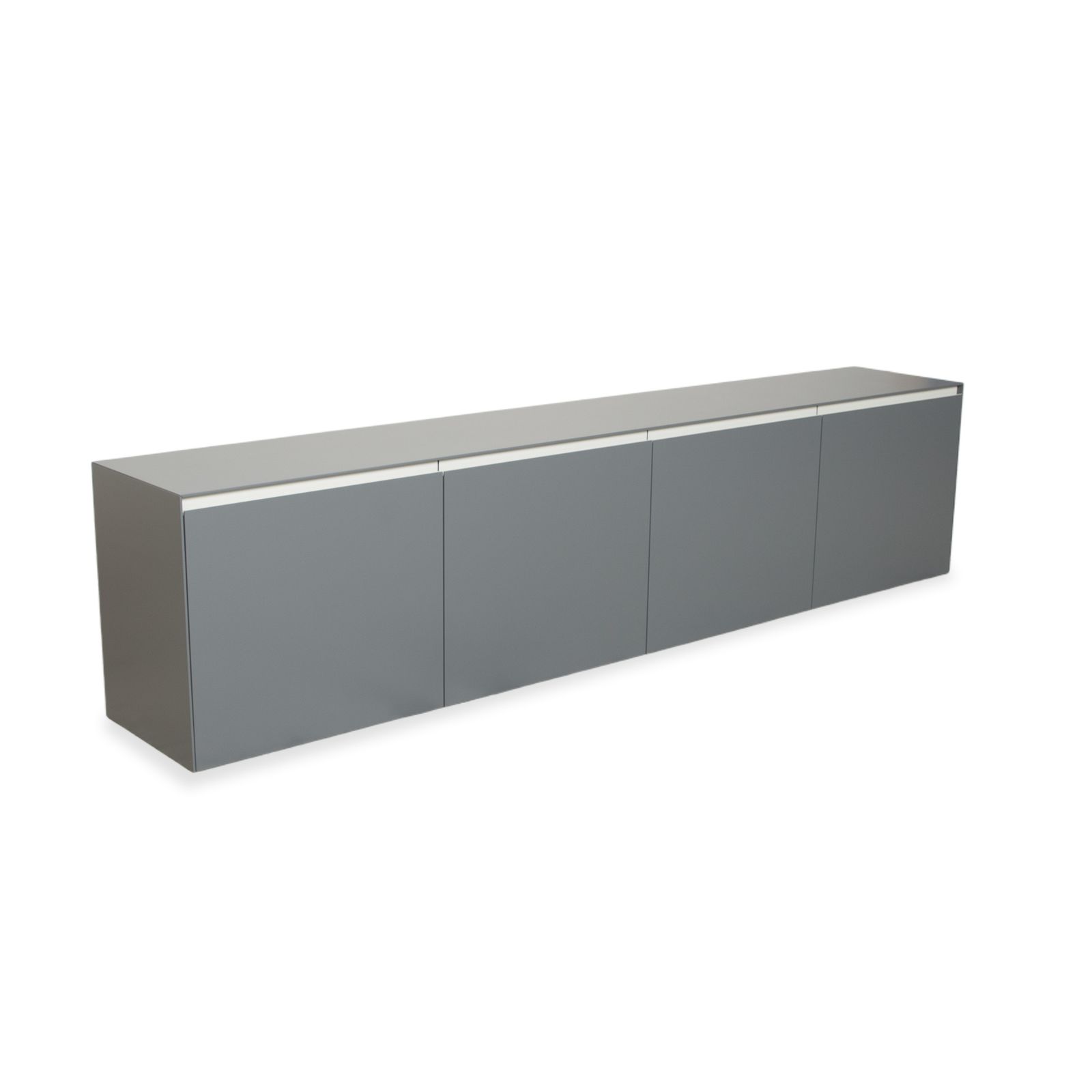 Buffet mural Piure Nex en bois gris photo for sale