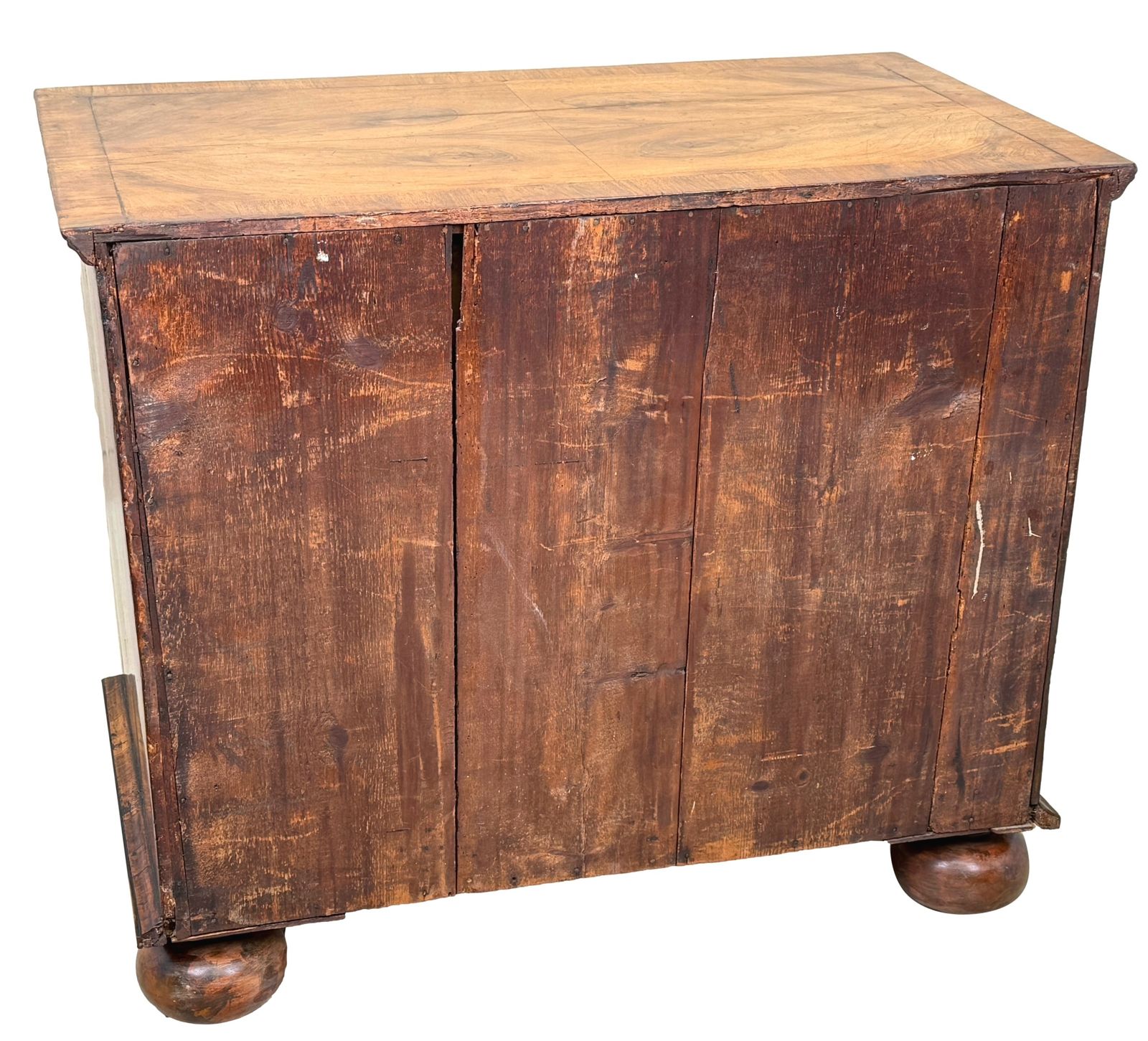 photo for sale Vroeg-18e-eeuwse Queen Anne ladekast in walnoot (Engeland, ca. 1710)
