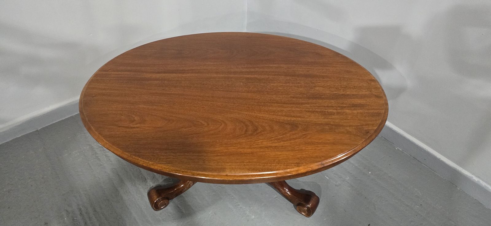 Victorian Oval Coffee Table photo for sale