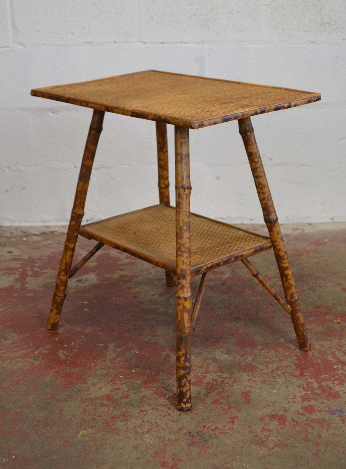 Antique Aesthetic Movement Bamboo Side Table photo vinterior
