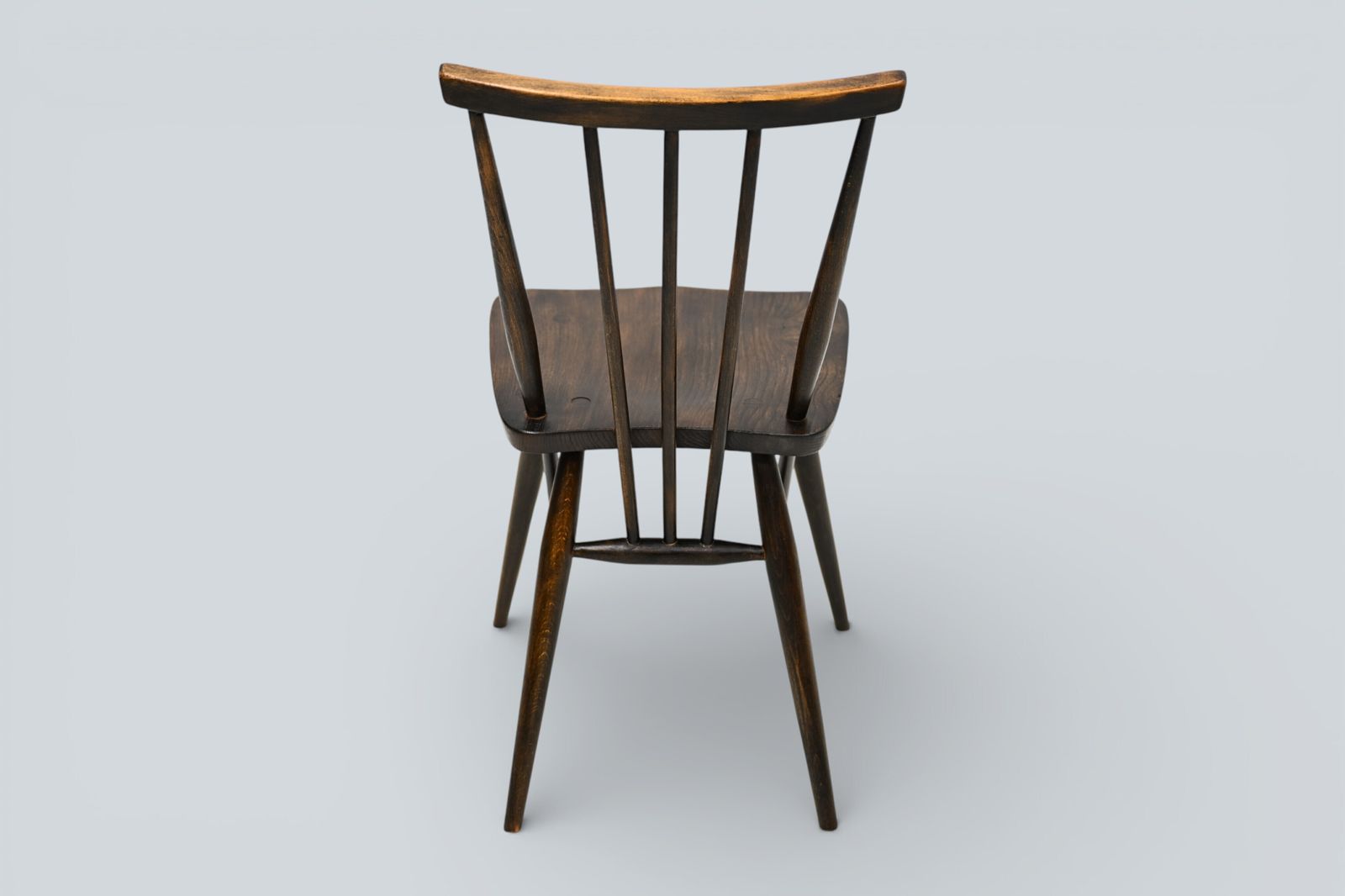 photo buy 5 Ercol Stick Back Chairs Multi Purpose 1950s Waxed Finish Free Uk Delivery