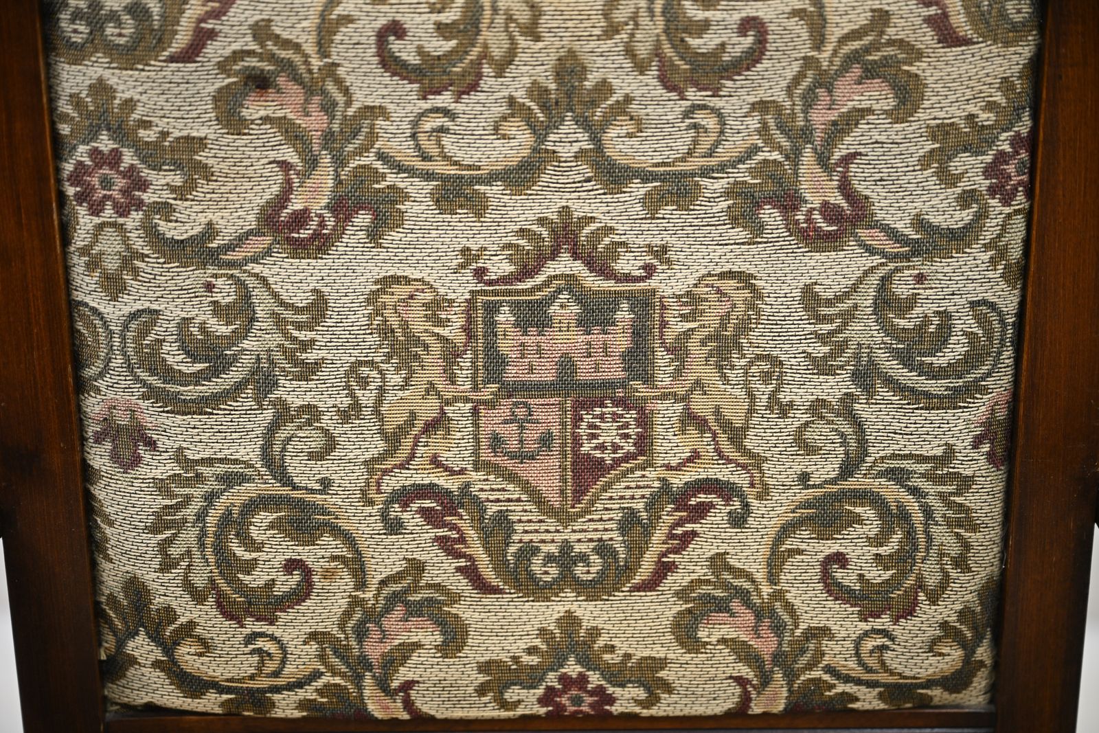 227.0 2 Old Charm Dining Chairs Carvers Light Oak Finish Tudor Fabric Free Uk Delivery photo