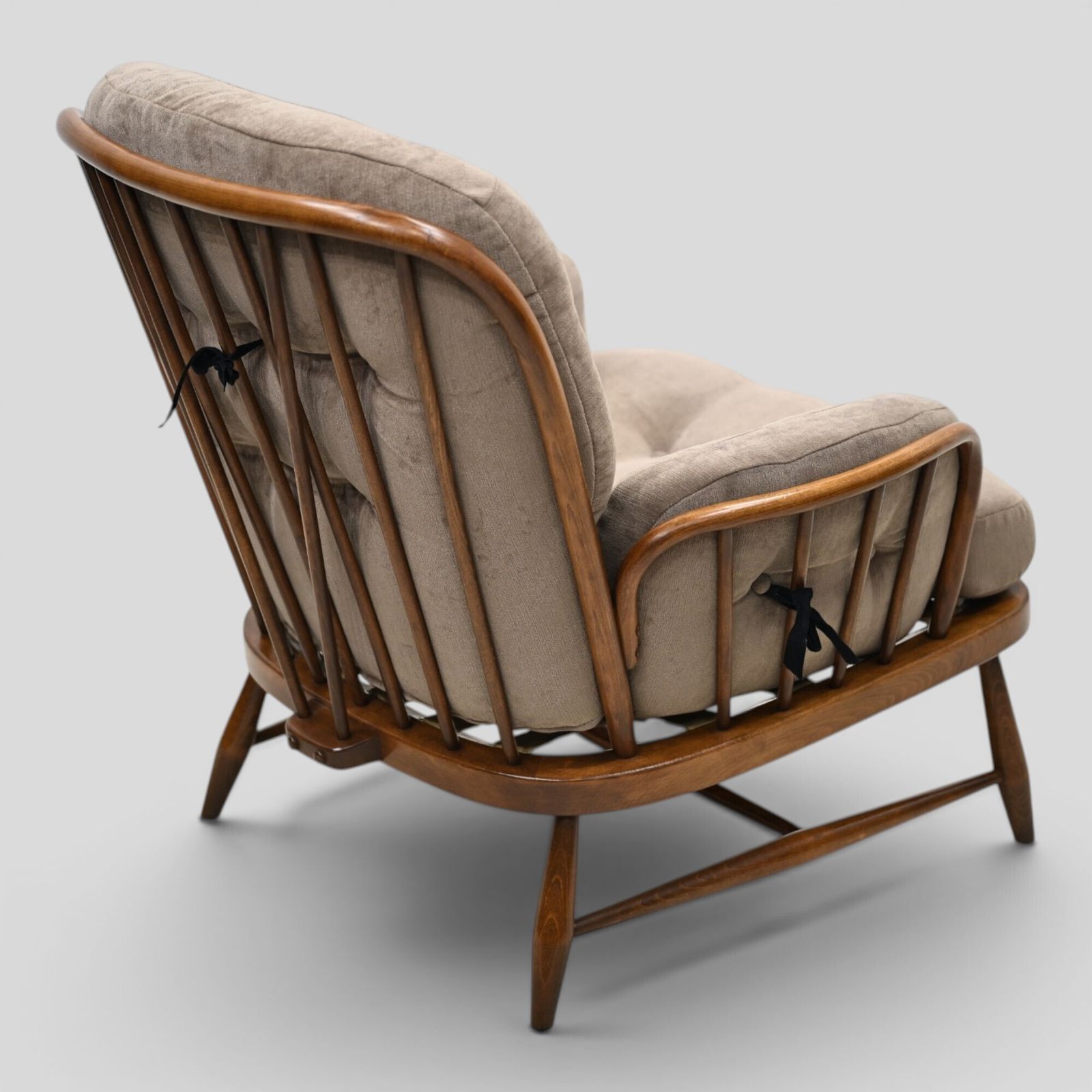Ercol Jubilee Easy Armchair New Upholstery And Webbing Free Uk Delivery photo vinterior